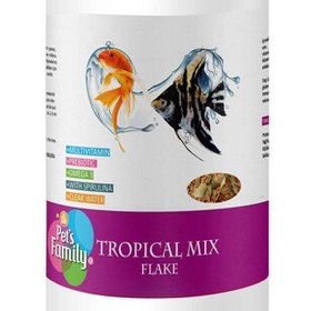 Pets Familiy Tropical Mix Flake 250 ml 30 gr Balık Yemi