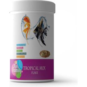 Pets Familiy Tropical Mix Flake 250 ml 30 gr Balık Yemi