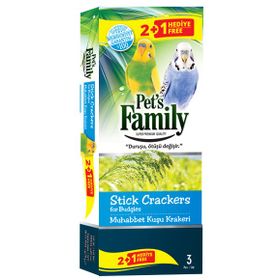 Pet's Family 3'lü Meyveli Muhabbet Krakeri