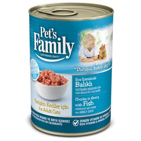 Pet's Family Balıklı 400 gr Kedi Konservesi