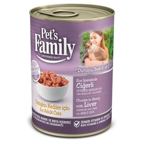 Pet's Family Ciğerli 400 gr Kedi Konservesi