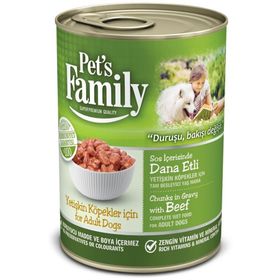 Pet's Family Dana Etli 400 gr Köpek Konservesi