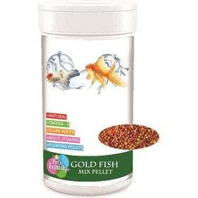 Pet's Family Gold Fish Mix Pellet 250 ml Balık Yemi