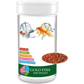 Pets Family Gold Fişh Mix Pellet 50 gr Balık Yemi