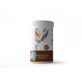 Pets Family Koi ve Gold Fish Natural Stıcks 100 gr Balık Yemi