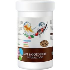 Pets Family Koi ve Gold Fish Natural Stıcks 100 gr Balık Yemi
