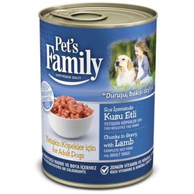 Pet's Family Kuzu Etli 400 gr Yavru Köpek Konservesi