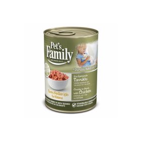 Pet's Family Tavuklu 400 gr Yavru Kedi Konservesi