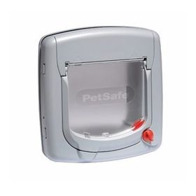 Petsafe 340 Ef Staywell Deluxe Manuel 4 Yönlü Kilitli Gri Kedi Kapısı