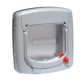 Petsafe 340 Ef Staywell Deluxe Manuel 4 Yönlü Kilitli Gri Kedi Kapısı