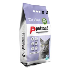 Petsand Lavanta Kokulu 2x10 L Kedi Kumu