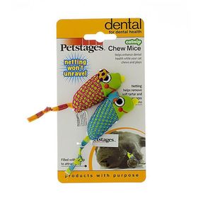 Petstages 6.5 cm Catnipli Ikili Fare Kedi Oyuncağı