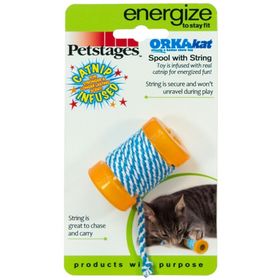 Petstages Catnipli Plastiğe İp Sarılmış Kedi Oyuncağı 5 Cm