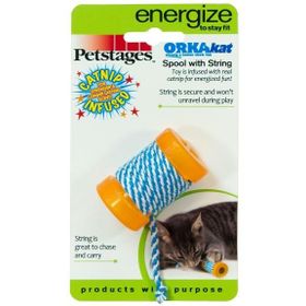 Petstages Catnipli Plastiğe İp Sarılmış Kedi Oyuncağı 5 Cm