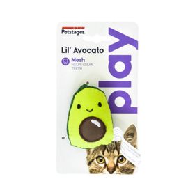 Petstages Lil Avocato Catnipli Diş Sağlığı Destekleyici Kedi Çiğneme Oyuncağı