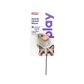 Petstages Squeak Squeak Mouse Catnipli Sesli Fare Kedi Oyuncağı