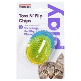 Petstages Toss N'Flip Chips Kedi Çiğneme Oyuncağı