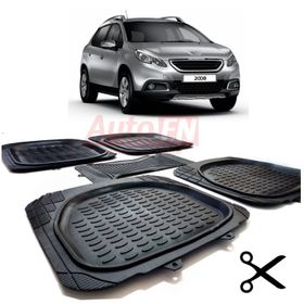 Peugeot 2008 3D Havuzlu Paspas