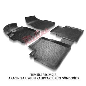 Peugeot 2008 Siyah 3D Havuzlu Paspas