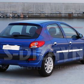 Peugeot 206 1998 Üzeri 4 Kapı Krom Kapı Kolu