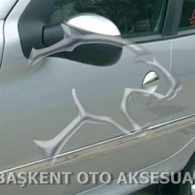 Peugeot 206 1998 Üzeri 4 Kapı Krom Kapı Kolu
