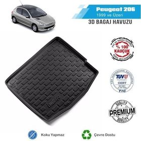 Peugeot 206 1999 Sonrası 3d Bagaj Havuzu