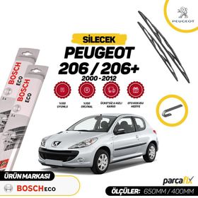 Peugeot 206, 206+ Bosch Eco 2000-2012 Silecek Takımı