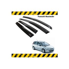 Peugeot 206 4 lü Mügen Cam Rüzgarlığı