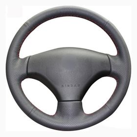 Peugeot 206 Araca Özel Dikişli Deri Direksiyon Kılıfı