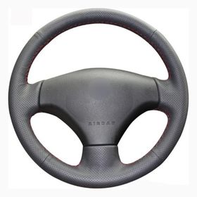 Peugeot 206 Araca Özel Dikişli Deri Direksiyon Kılıfı