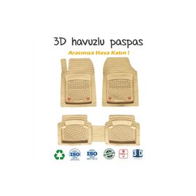 Peugeot 206 Bej Havuzlu Paspas
