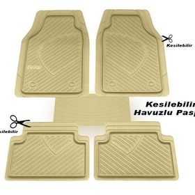 Peugeot 206 Bej Havuzlu Paspas