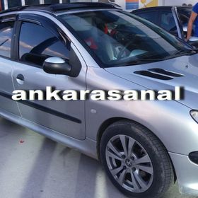 Peugeot 206 HB 1998-2012 Arası 4 Lü Mügen Cam Rüzgarlığı
