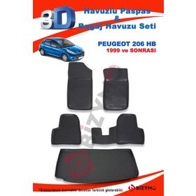 Peugeot 206 Hb 1999 Sonrası Bagaj Havuzu