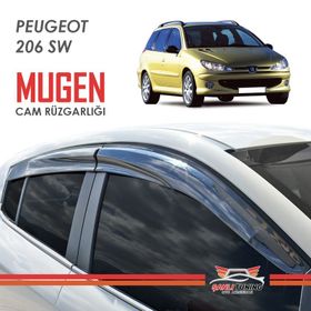 Peugeot 206 Mügen Cam Rüzgarlığı