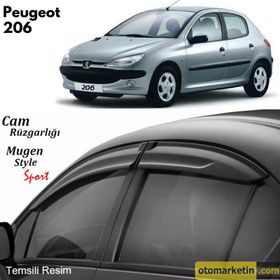 Peugeot 206 Mügen Cam Rüzgarlığı