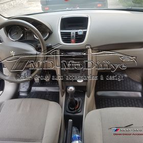 Peugeot 207 2006 Model 3D Havuzlu Paspas