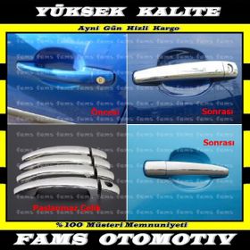 Peugeot 207 2006 Üzeri 4 Kapı Krom Kapı Kolu