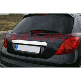 Peugeot 207 2006 Üzeri Paslanmaz Çelik Krom Bagaj Çıtası