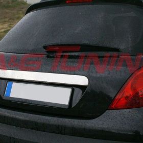 Peugeot 207 2006 Üzeri Paslanmaz Çelik Krom Bagaj Çıtası