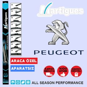 Peugeot 207 2007-2012 Muz Silecek Takımı