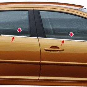 Peugeot 207 4 Parça Krom Cam Çıtası
