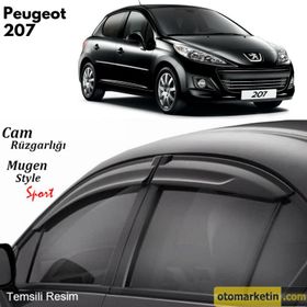 Peugeot 207 Mügen Cam Rüzgarlığı
