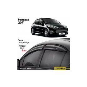 Peugeot 207 Mügen Cam Rüzgarlığı