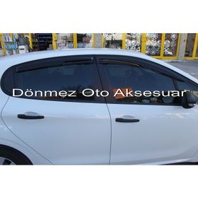 Peugeot 208 2012-2017 Mugen 4 Adet Cam Rüzgarlığı
