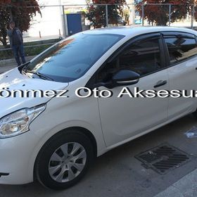 Peugeot 208 2012-2017 Mugen 4 Adet Cam Rüzgarlığı