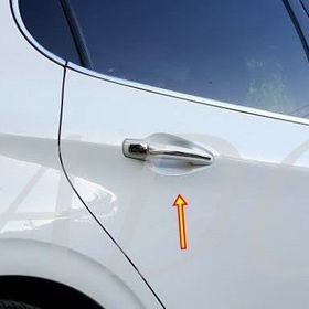 Peugeot 208 Paslanmaz Çelik 2012 Üzeri 4 Kapı Krom Kapı Kolu