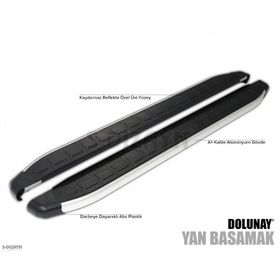 Peugeot 3008 2009-2014 Dolunay Yan Basamak