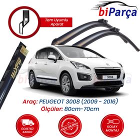 Peugeot 3008 2009-2016 Silecek Takımı