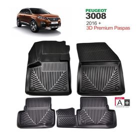 Peugeot 3008 2016 3D Havuzlu Paspas
